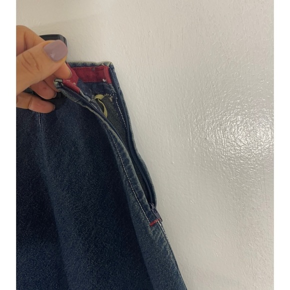 i . e Relaxed Women’s Denim Skirt 100% Cotton Size: 10 Petite - Picture 5 of 8
